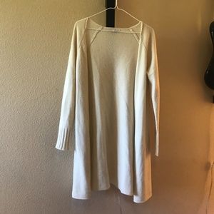 Cream Cashmere Cardigan